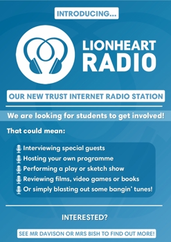 Lionheart Radio Poster Cedars Page 0001